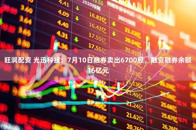 旺润配资 光迅科技：7月10日融券卖出6700股，融资融券余额16亿元